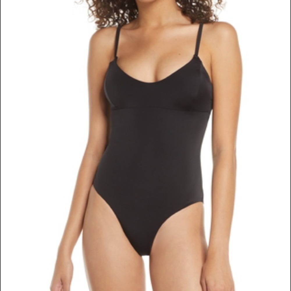 Chelsea 28 Black One-Piece Swimsuit Medium